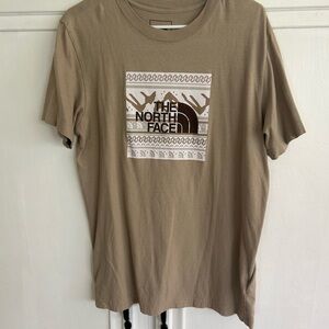 The North Face Tan Logo T-Shirt